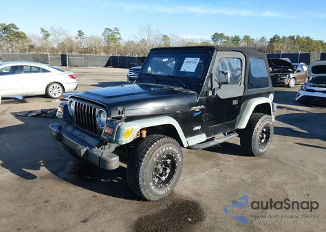 1998 Jeep Wrangler Sport z USA, uszkodzony, nr VIN 1J4FY19S2WP721024
